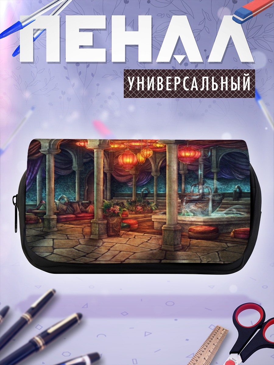 Пенал-косметичка Восточный сад отдыха