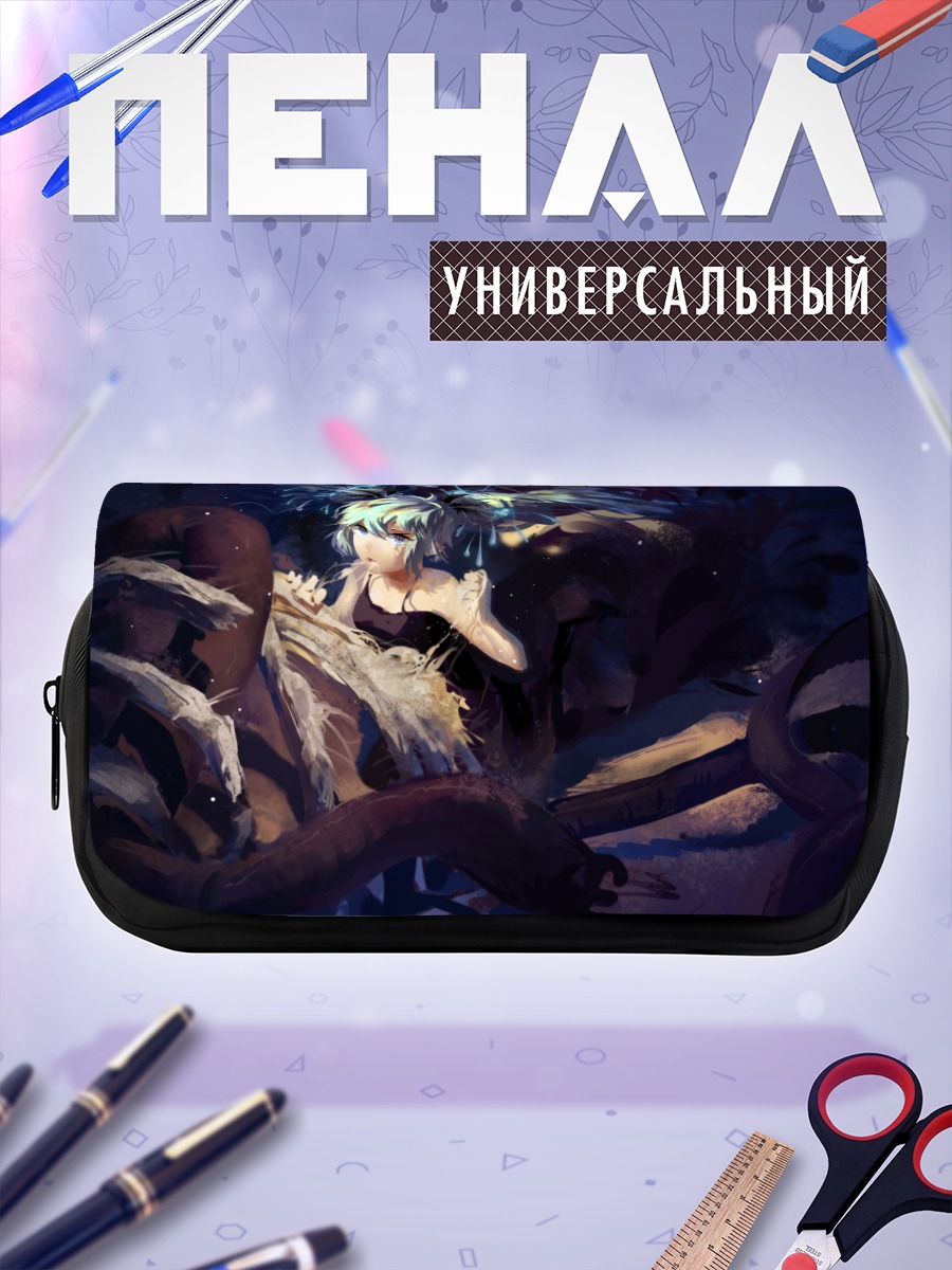 Пенал-косметичка Мику Хацунэ в тенях