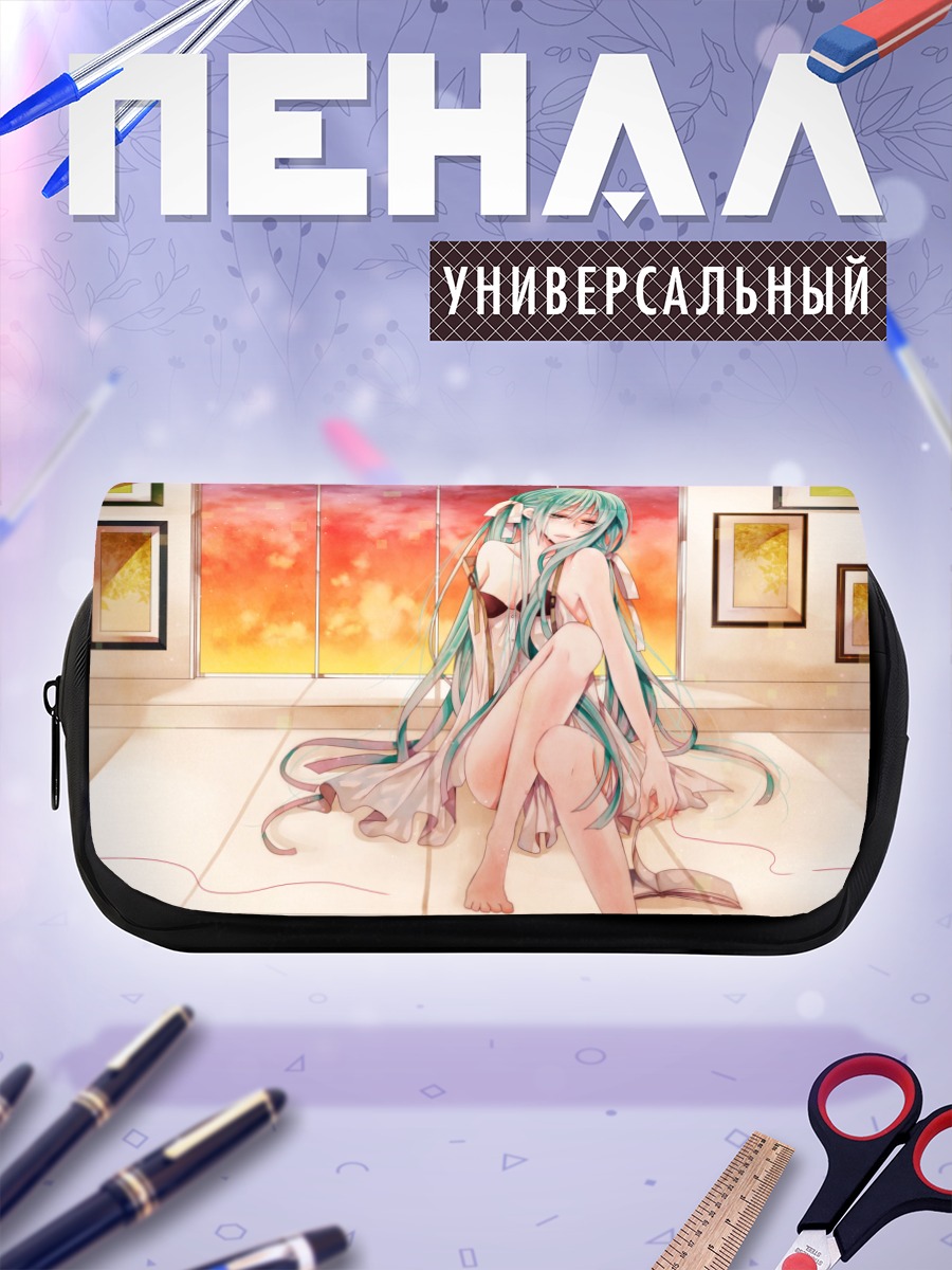 Пенал-косметичка Мику Хацунэ в платье