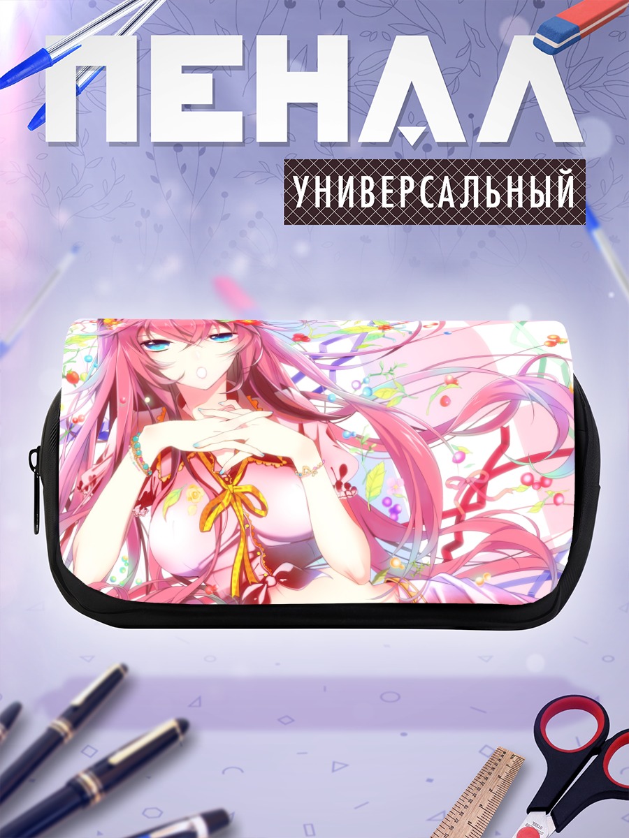 Пенал-косметичка Мегурин Лука в цветах