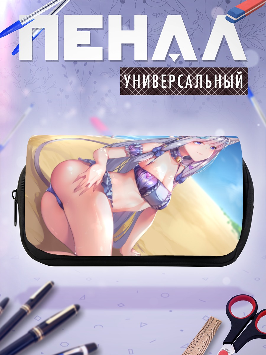 Пенал-косметичка Кошкодевочка в бикини