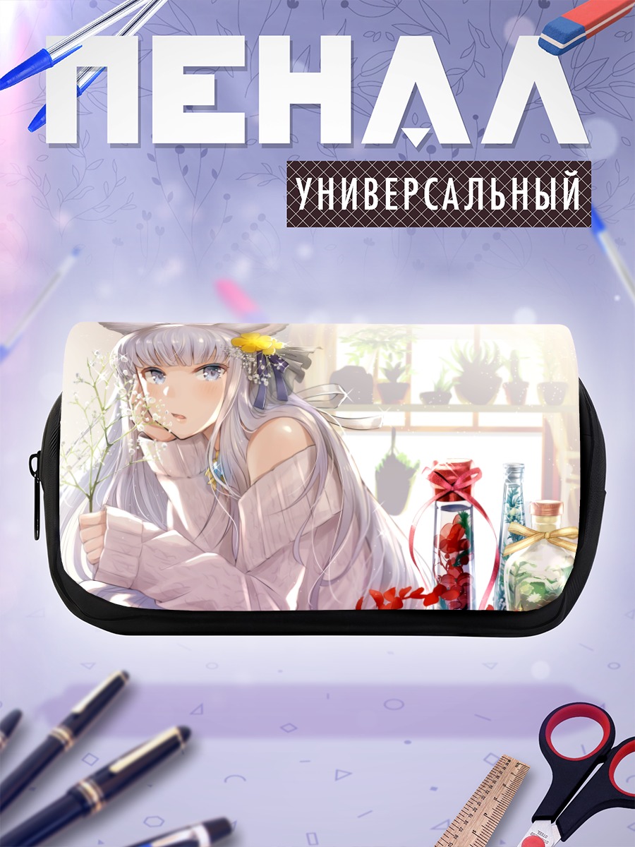 Пенал-косметичка Корва в цветах