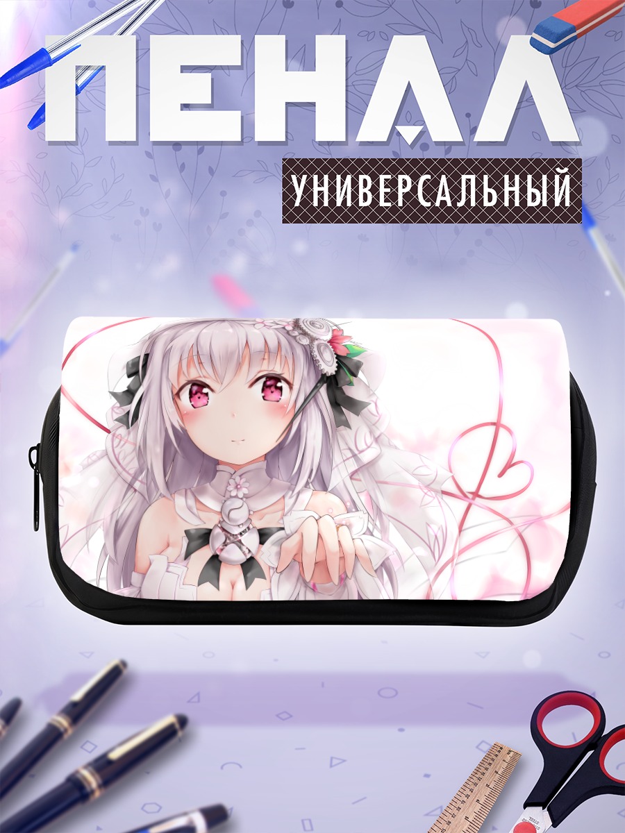 Пенал-косметичка Рюзу в цветах