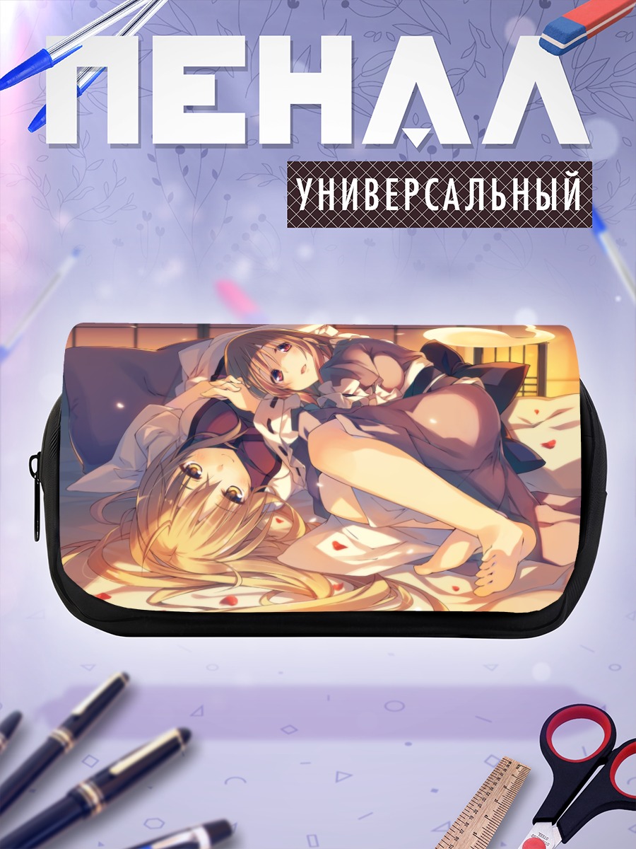 Пенал-косметичка Ююко Сайгёдзи в лепестках