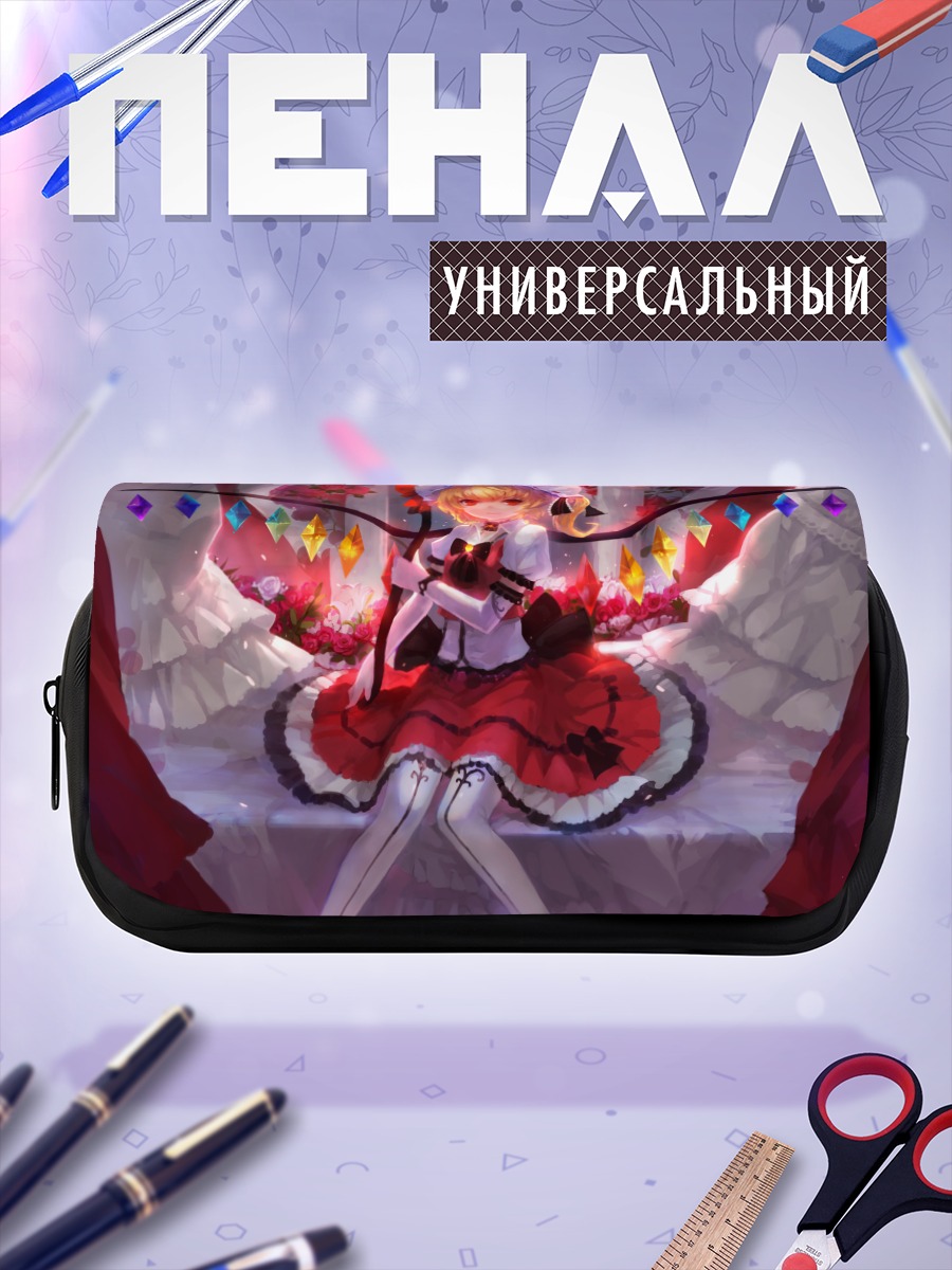 Пенал-косметичка Фландр Скарлет в цветах