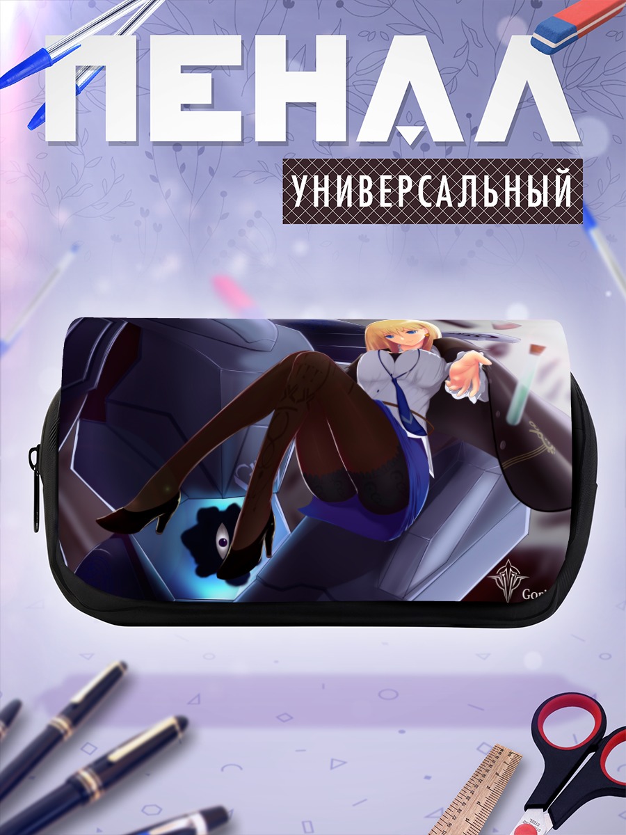 Пенал-косметичка Девушка в форме