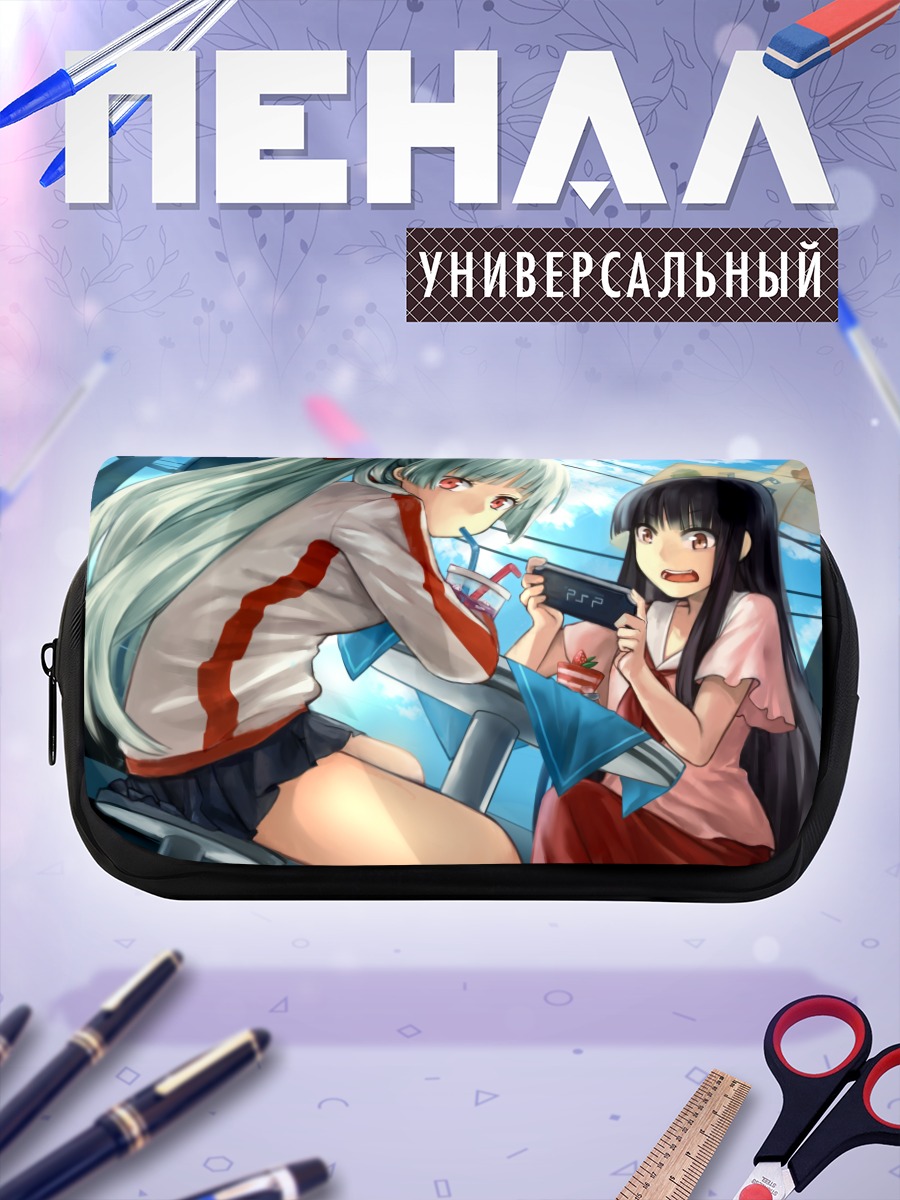 Пенал-косметичка Моко Фудзивара и Кагуя