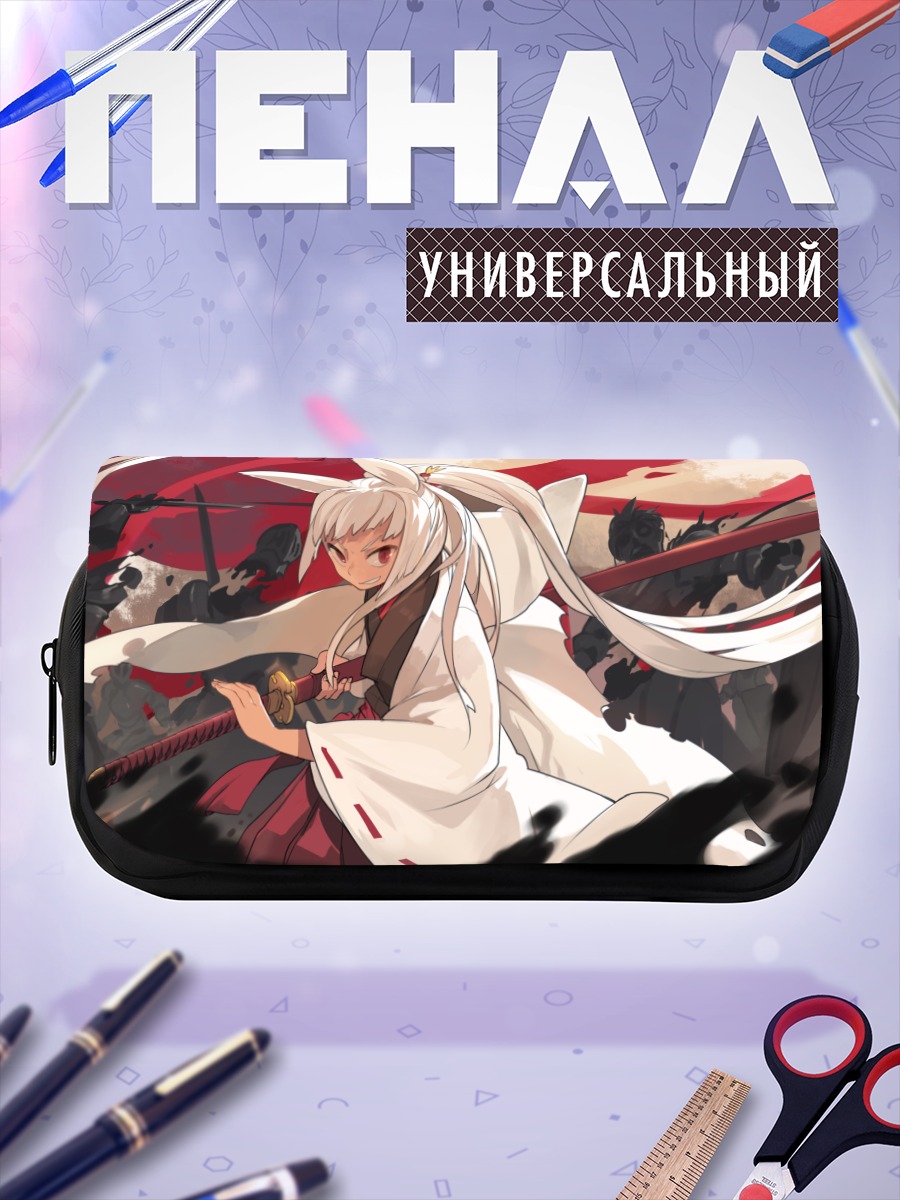 Пенал-косметичка Воительница в кимоно