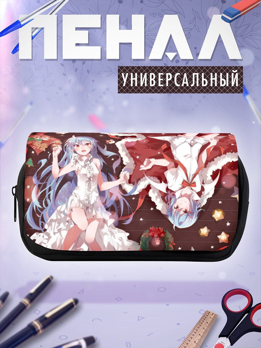Пенал-косметичка Мику Хацунэ в платье