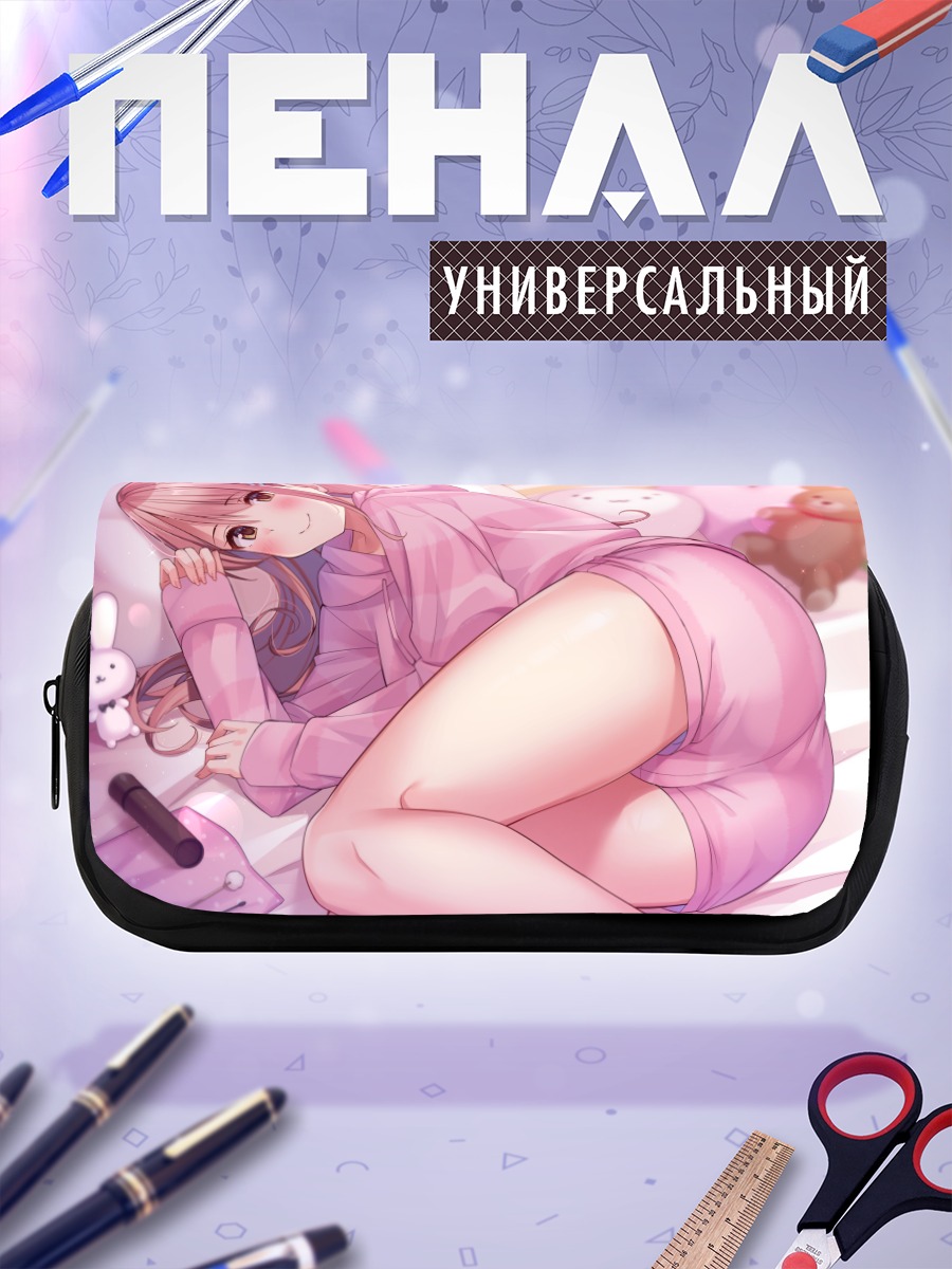 Пенал-косметичка Зайка в пижаме