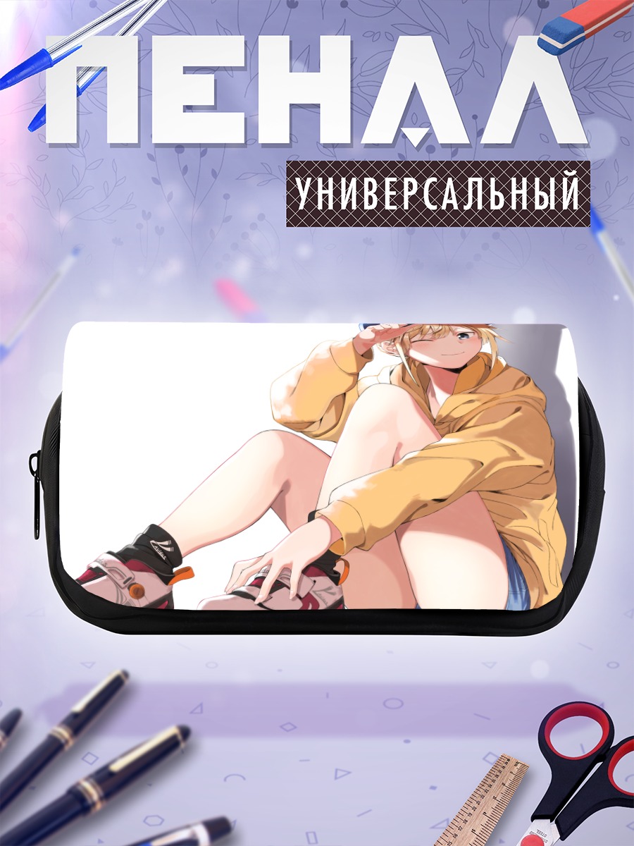 Пенал-косметичка Блондинка в худи