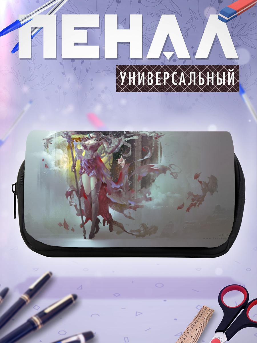 Пенал-косметичка Богиня в цветах
