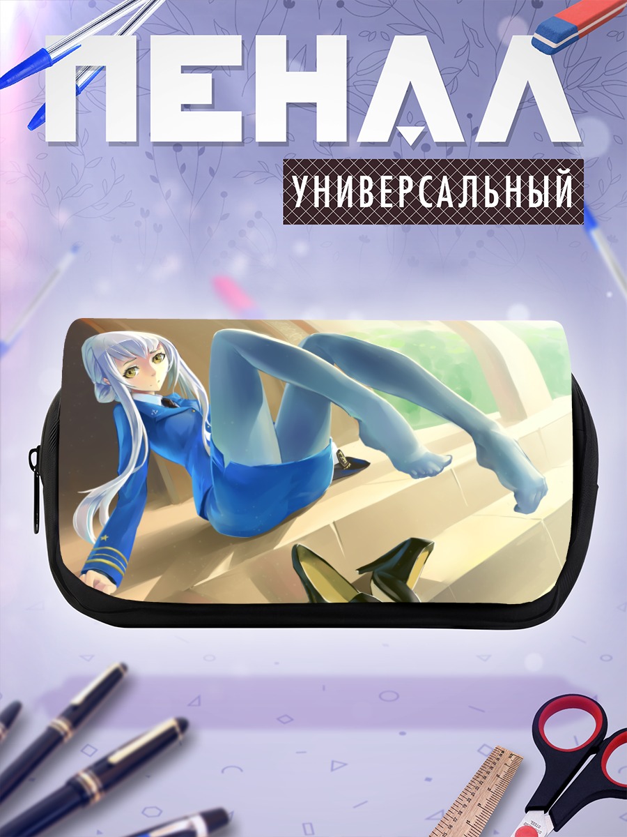 Пенал-косметичка Девушка в форме
