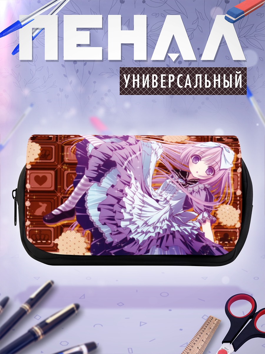 Пенал-косметичка Девочка в лолите
