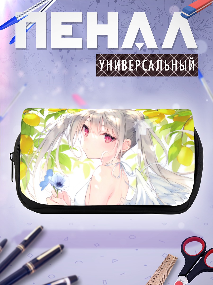 Пенал-косметичка Ангел в лимонах