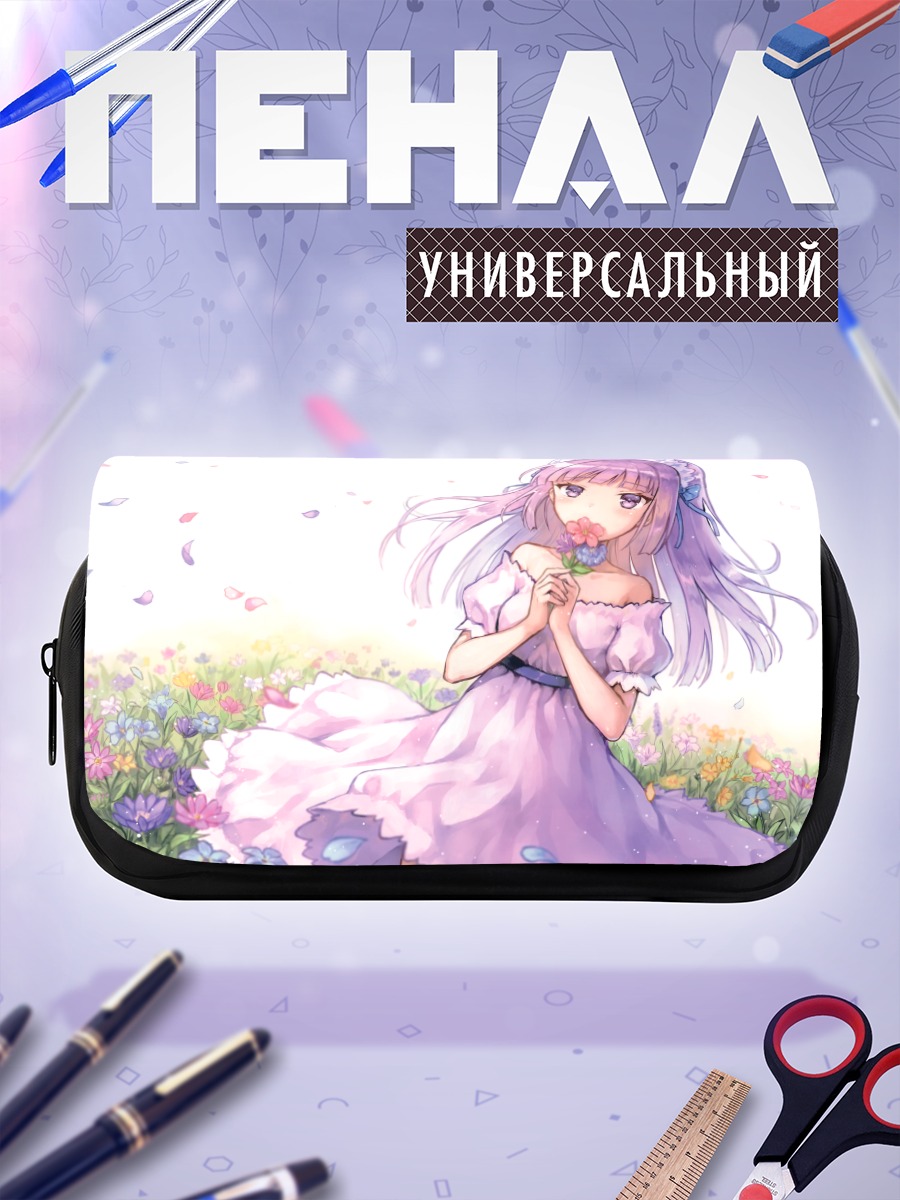 Пенал-косметичка Сумирэ Хиками в цветах