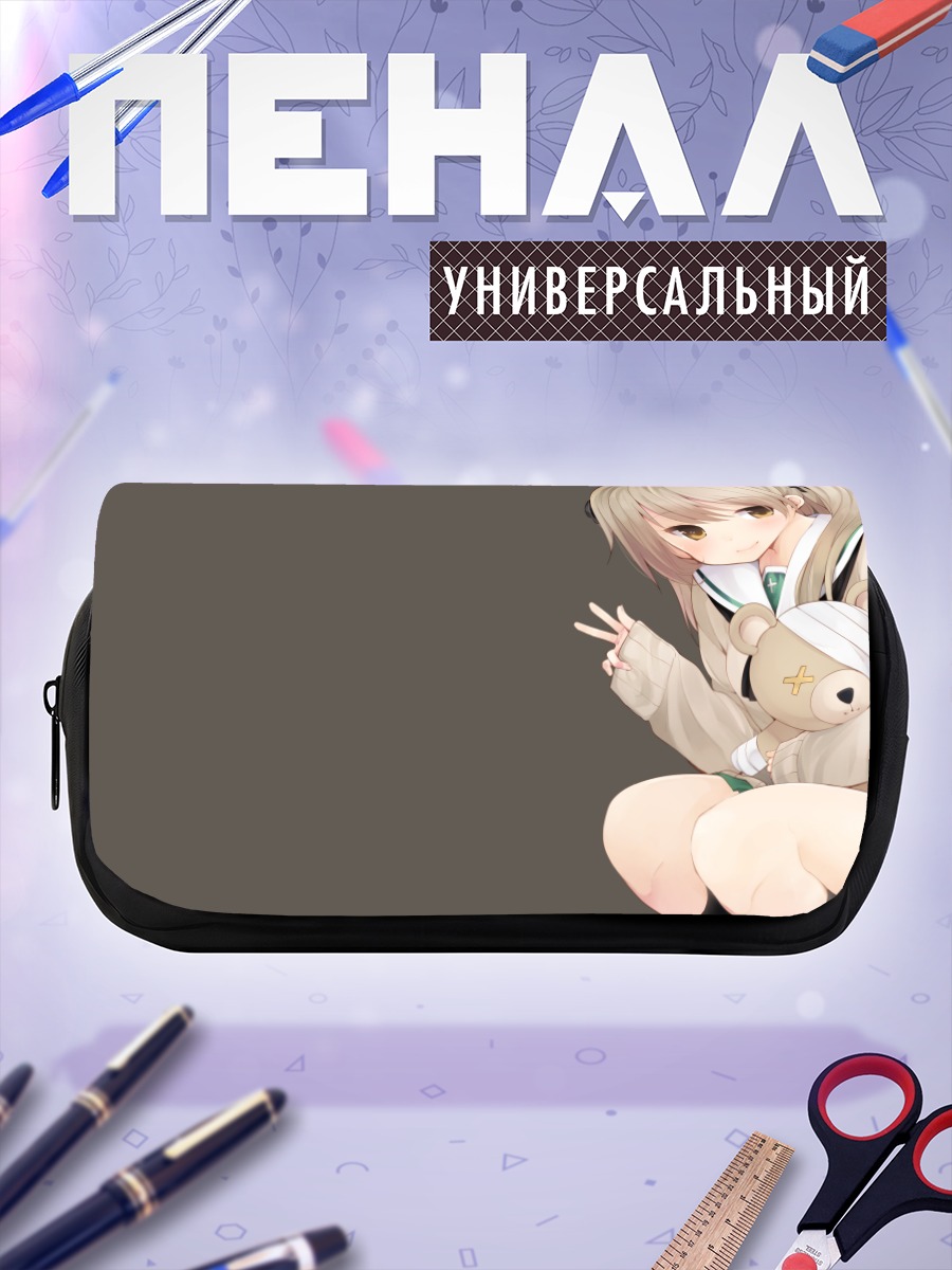 Пенал-косметичка Арису Шимада с мишкой