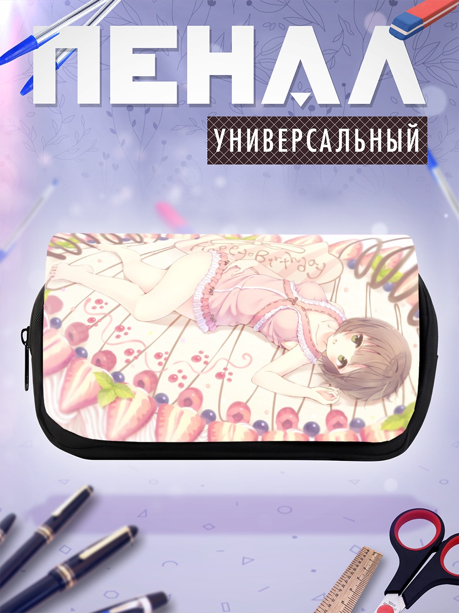 Пенал-косметичка Мику Маэкава в торте