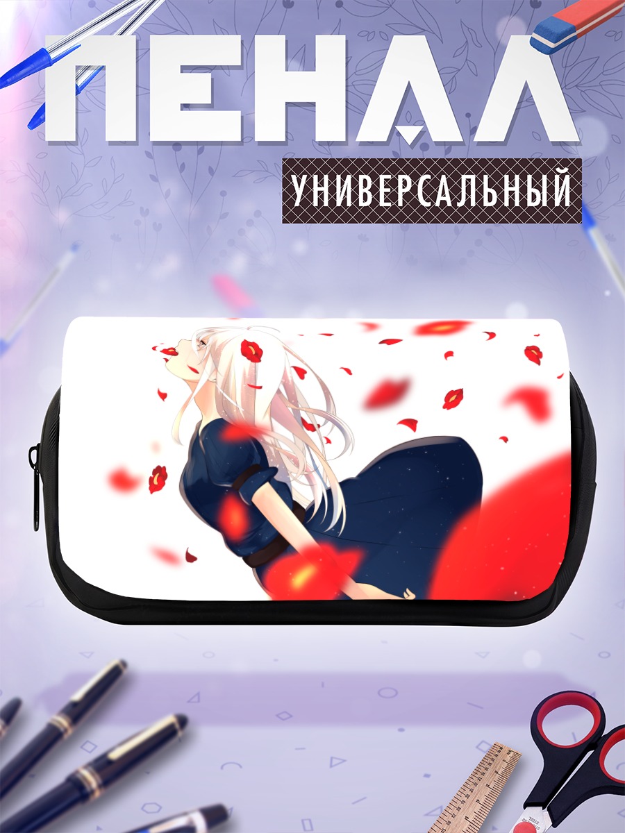 Пенал-косметичка Слезы в лепестках