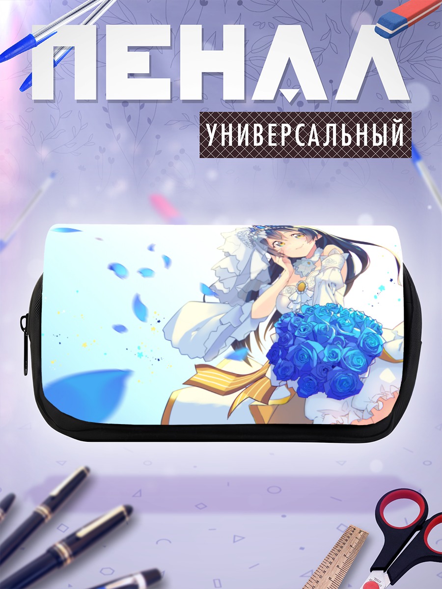 Пенал-косметичка Уми Сонода с букетом