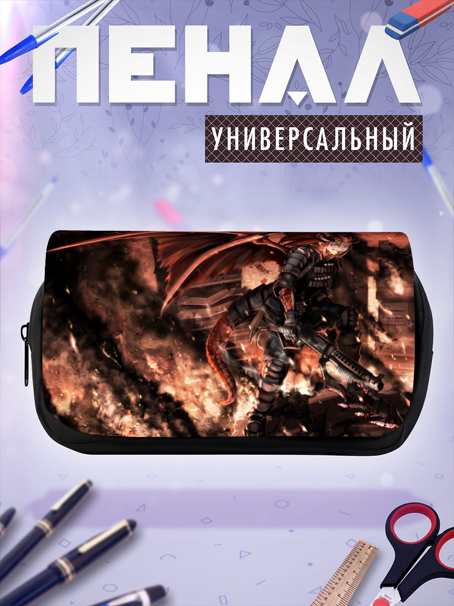 Пенал-косметичка Демон в руинах
