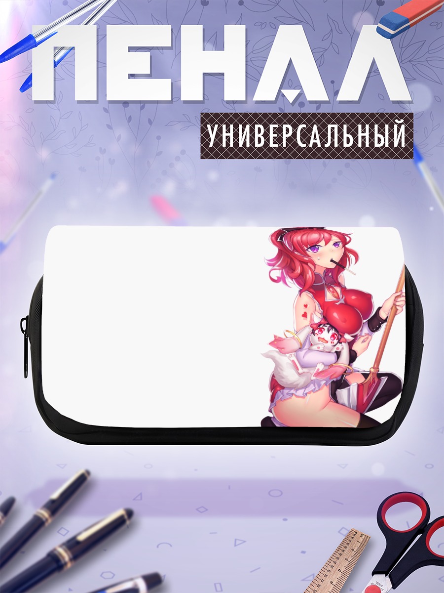 Пенал-косметичка Нико Ядзава в красном