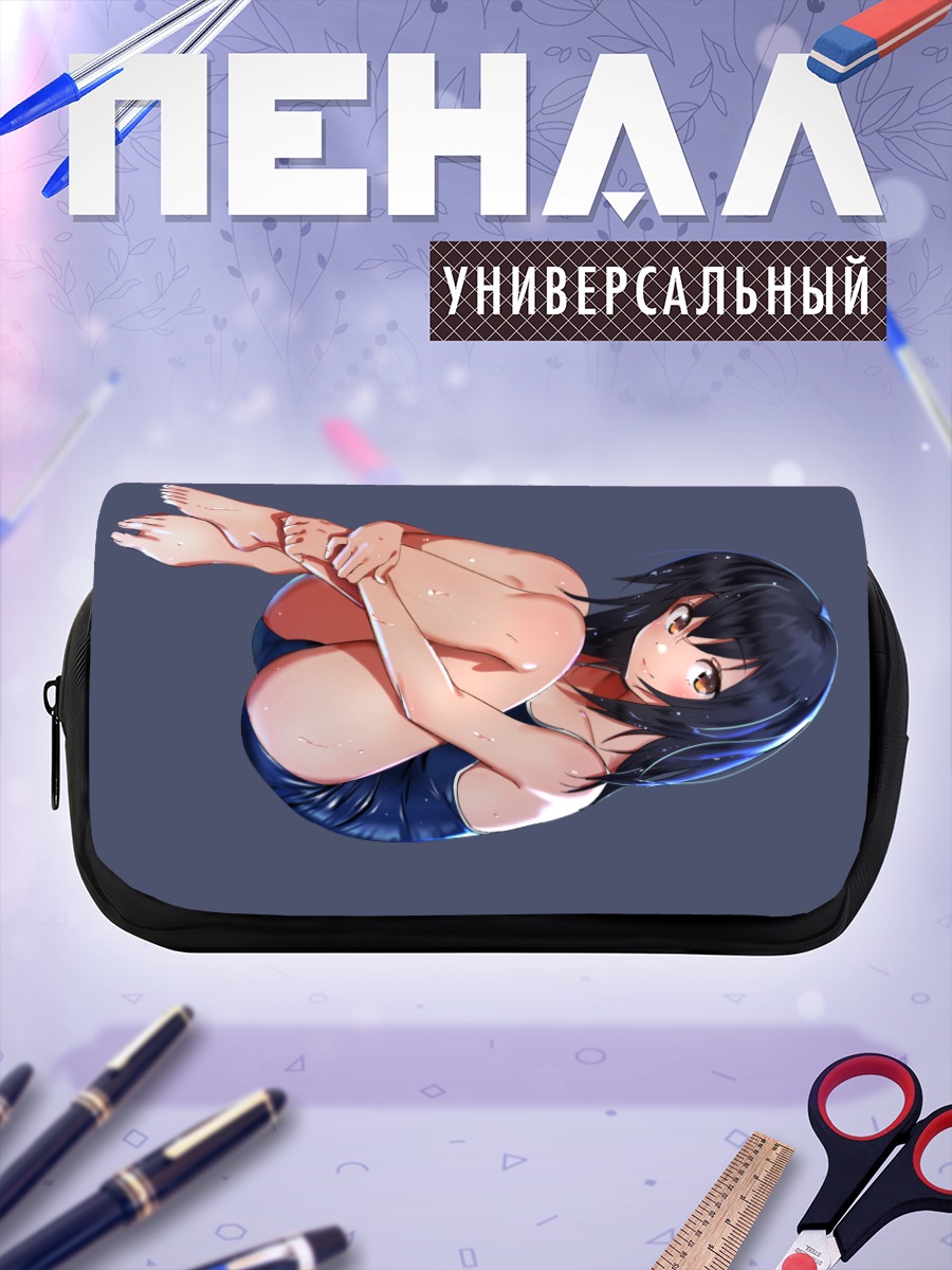 Пенал-косметичка Девушка в купальнике