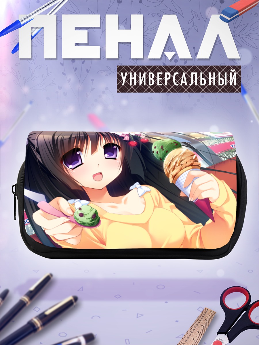 Пенал-косметичка Хинако Нанами с мороженым