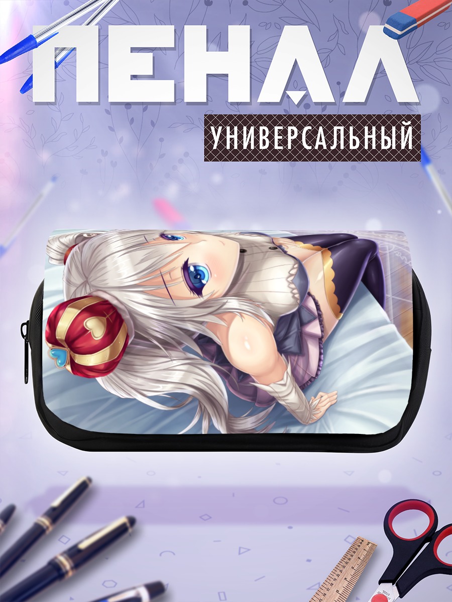 Пенал-косметичка Девушка с голубыми глазами