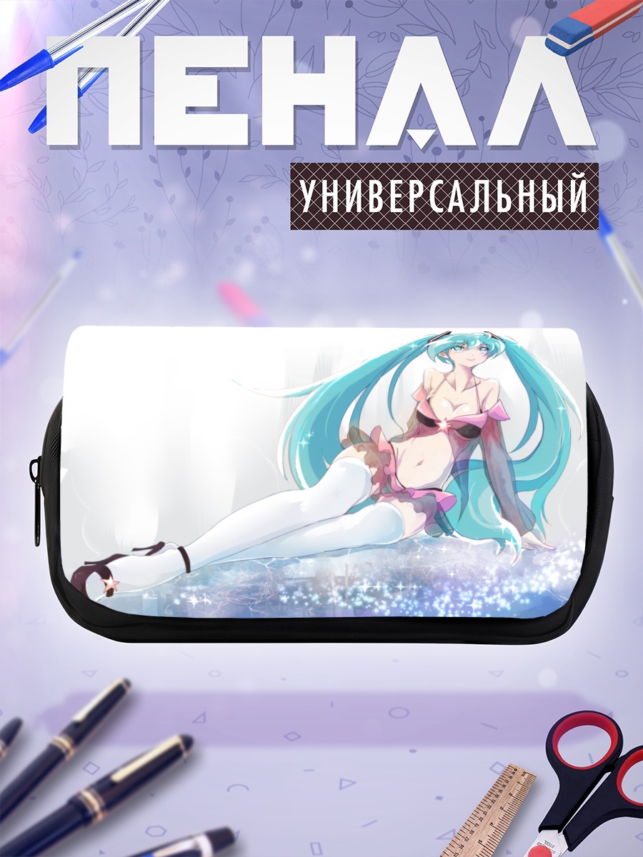 Пенал-косметичка Мику Хацунэ в платье