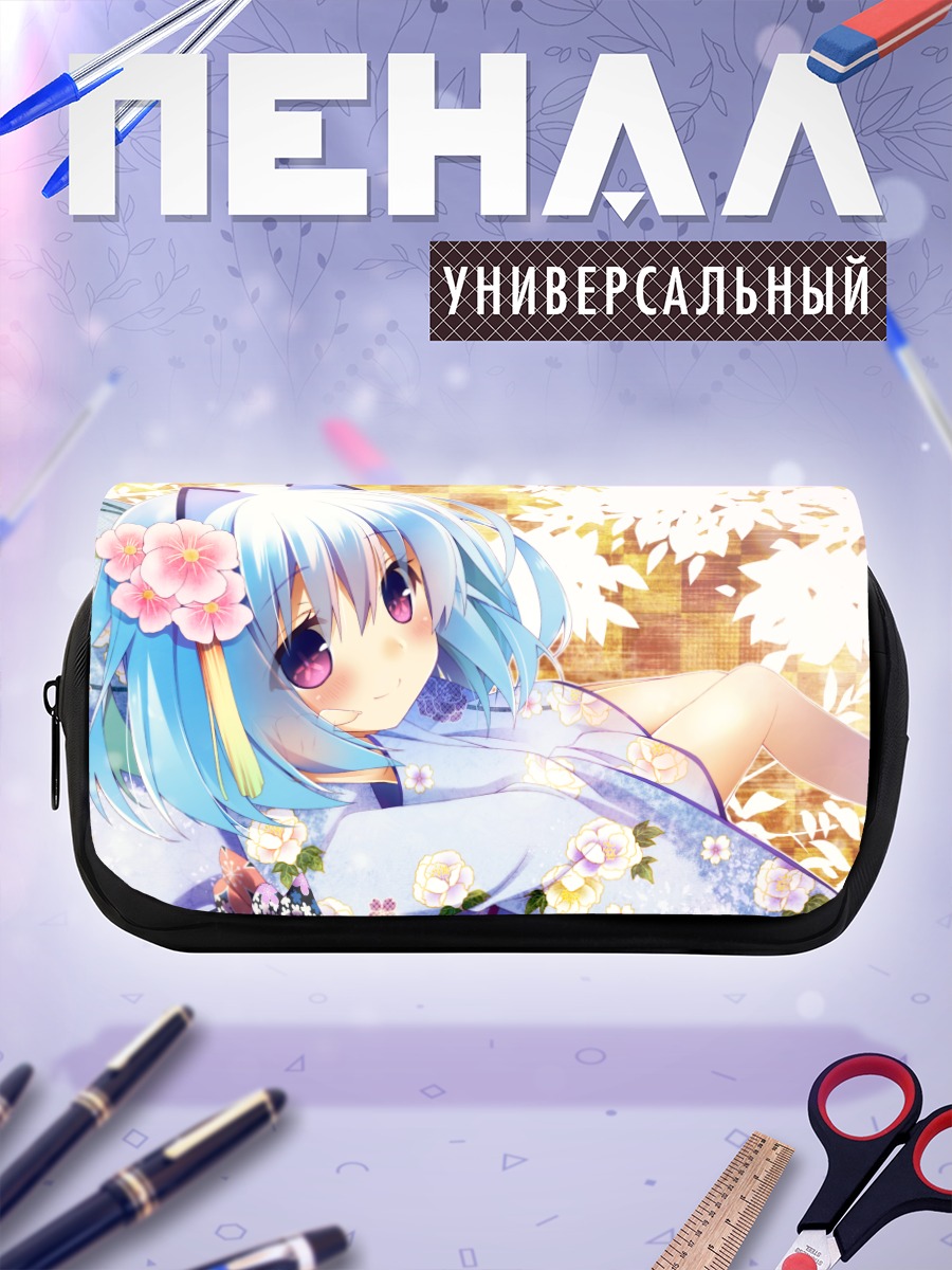 Пенал-косметичка 1000-чан в цветах