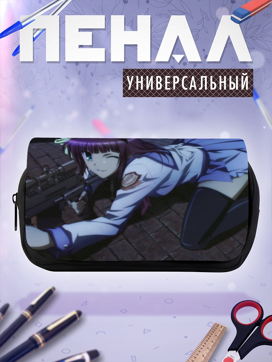 Пенал-косметичка Юри Накамура со снайперкой