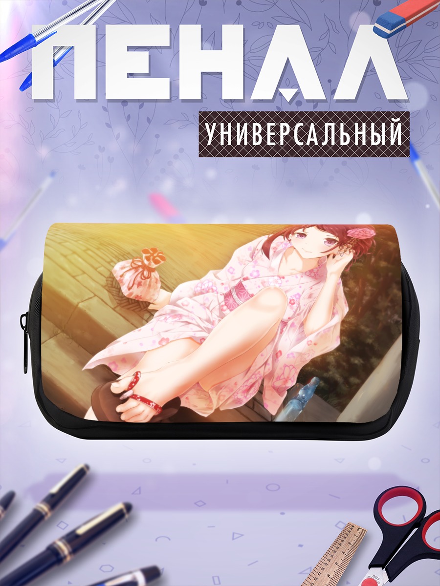 Пенал-косметичка Девушка в юкате