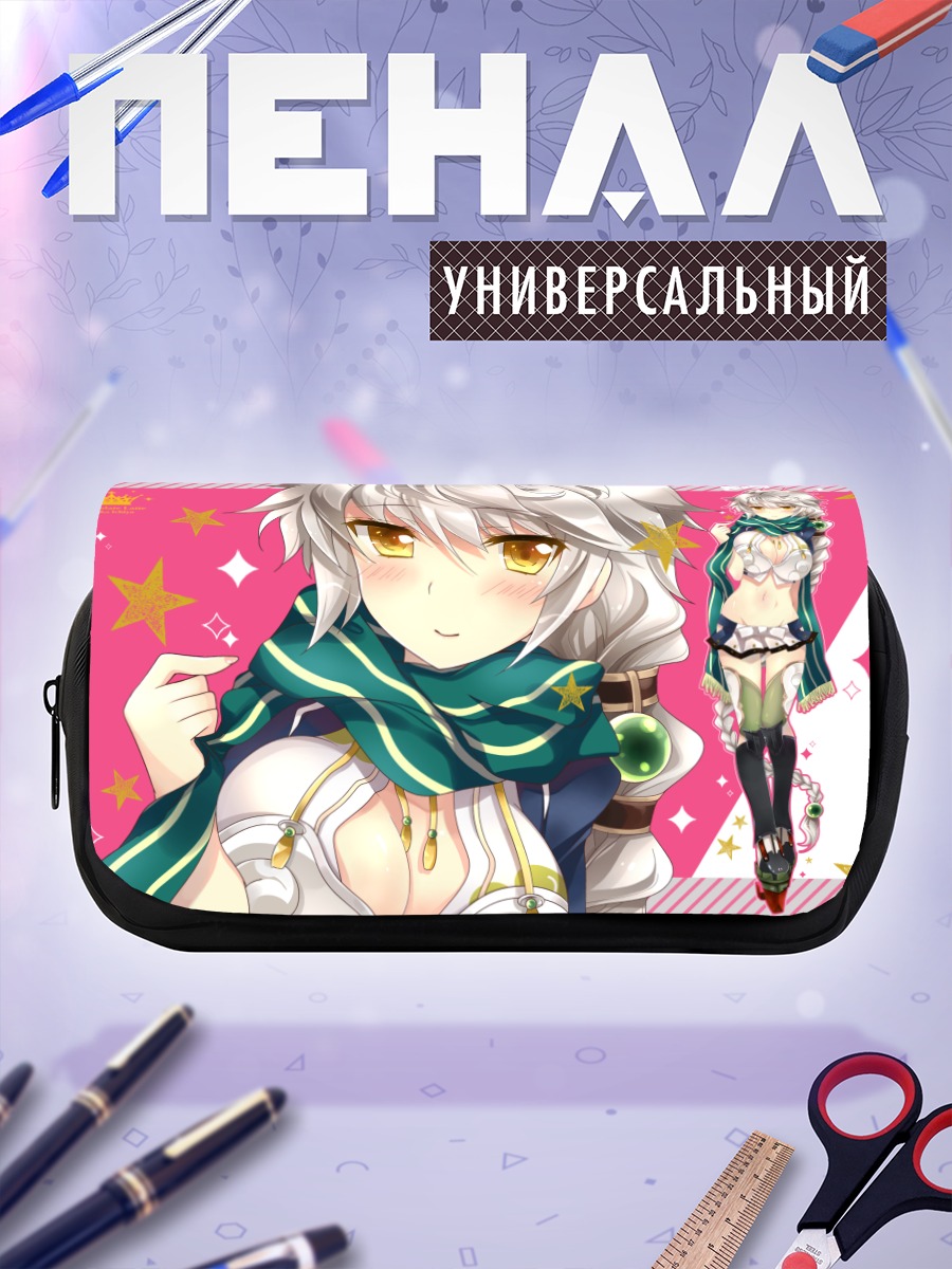 Пенал-косметичка Унрю в шарфе