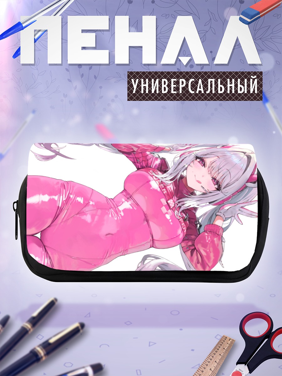 Пенал-косметичка Алис в розовом