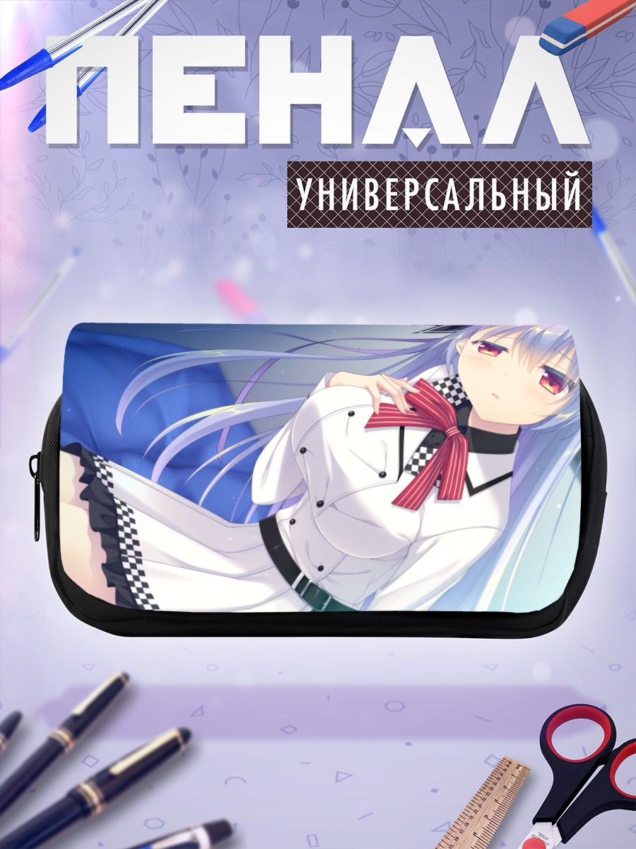 Пенал-косметичка Ибарако Кадоми в белом