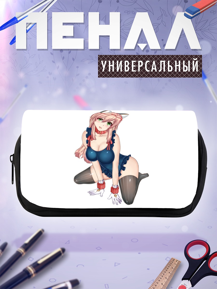 Пенал-косметичка Девушка-кошка в купальнике