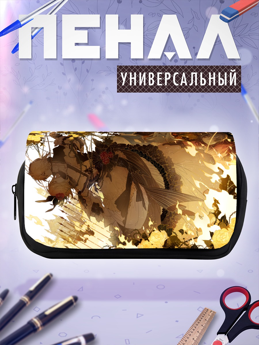 Пенал-косметичка Мику Хацунэ и вокалоиды