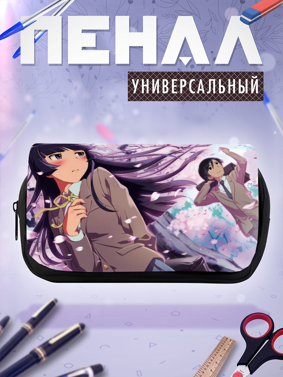 Пенал-косметичка Рури Гоко в лепестках