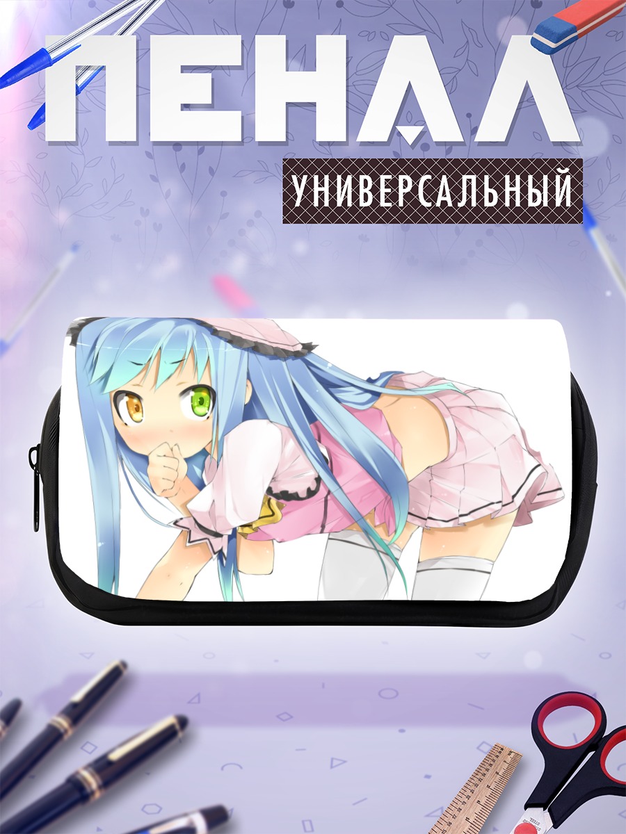 Пенал-косметичка Мику Хацунэ в шляпке