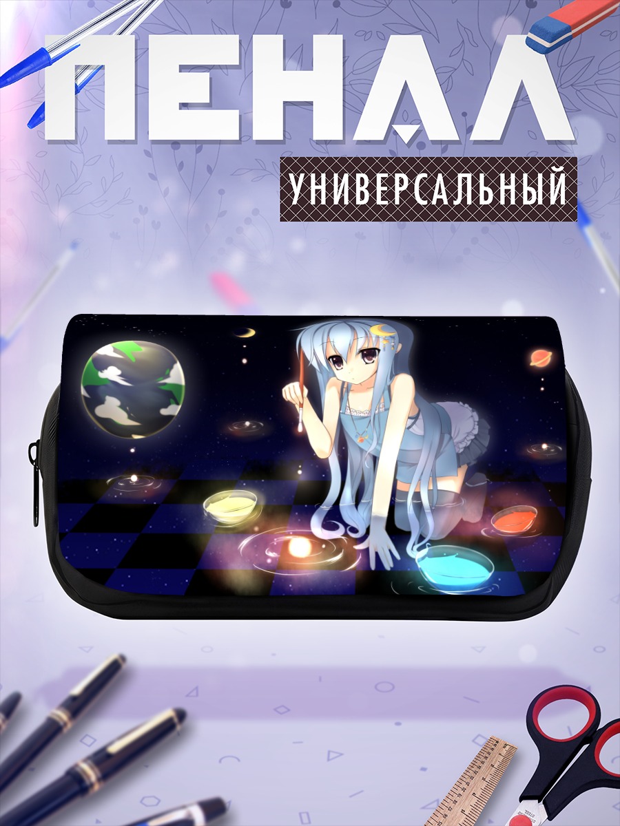 Пенал-косметичка Мику Хацунэ в космосе