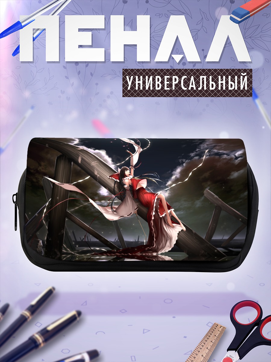 Пенал-косметичка Рейму Хакурей в руинах