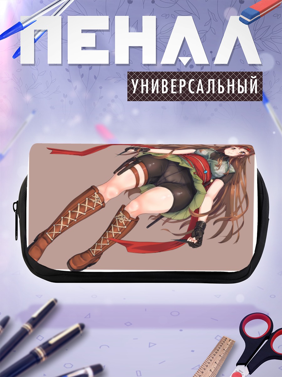 Пенал-косметичка Воительница в кимоно