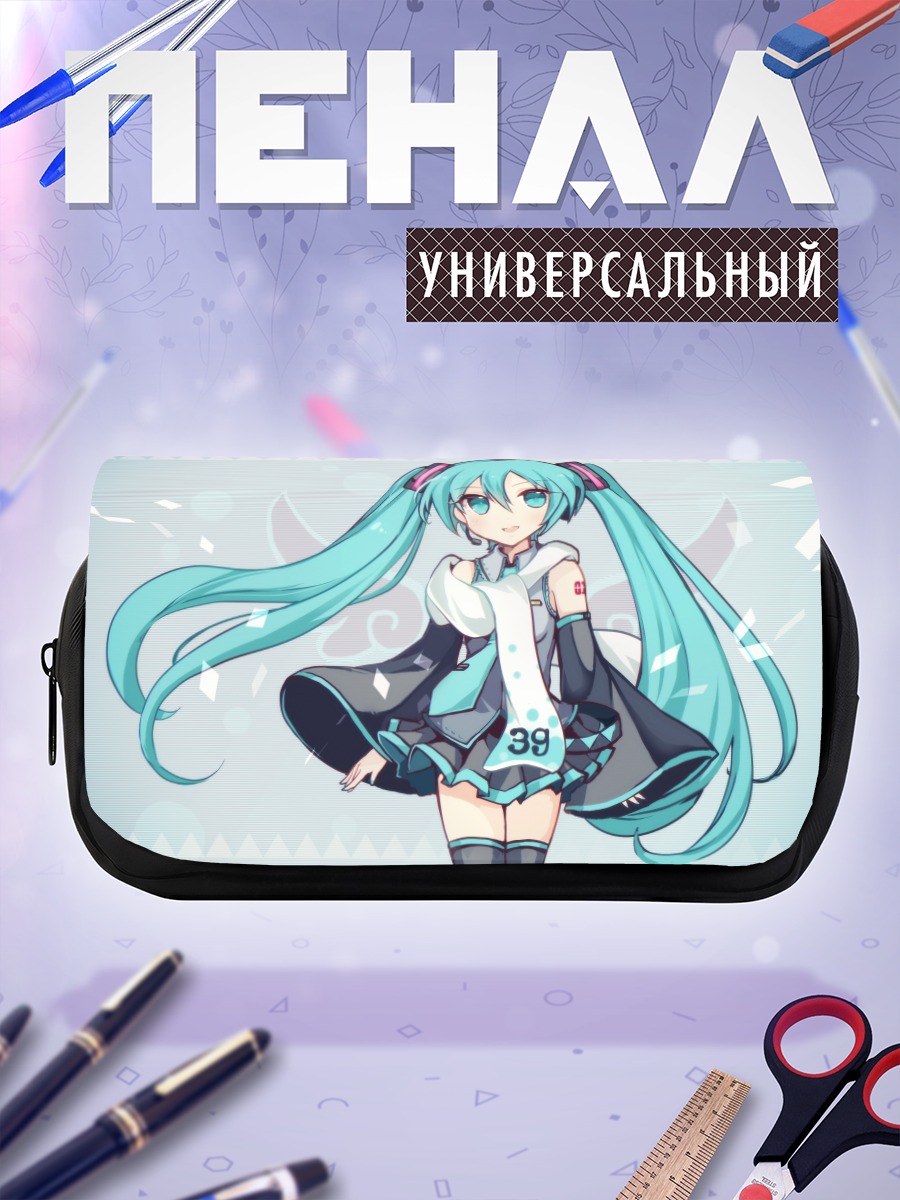 Пенал-косметичка Мику Хацунэ в платье