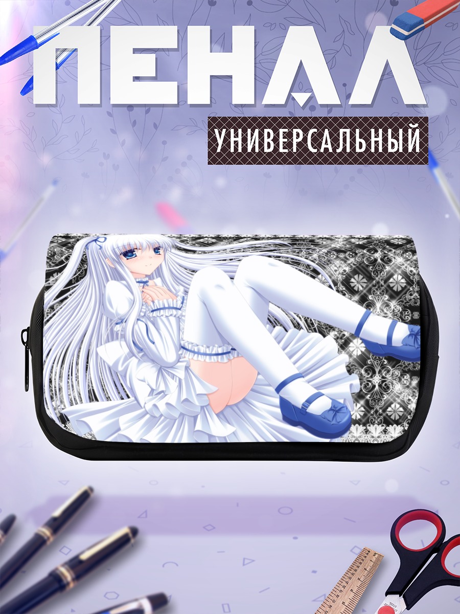 Пенал-косметичка Девушка в лолите