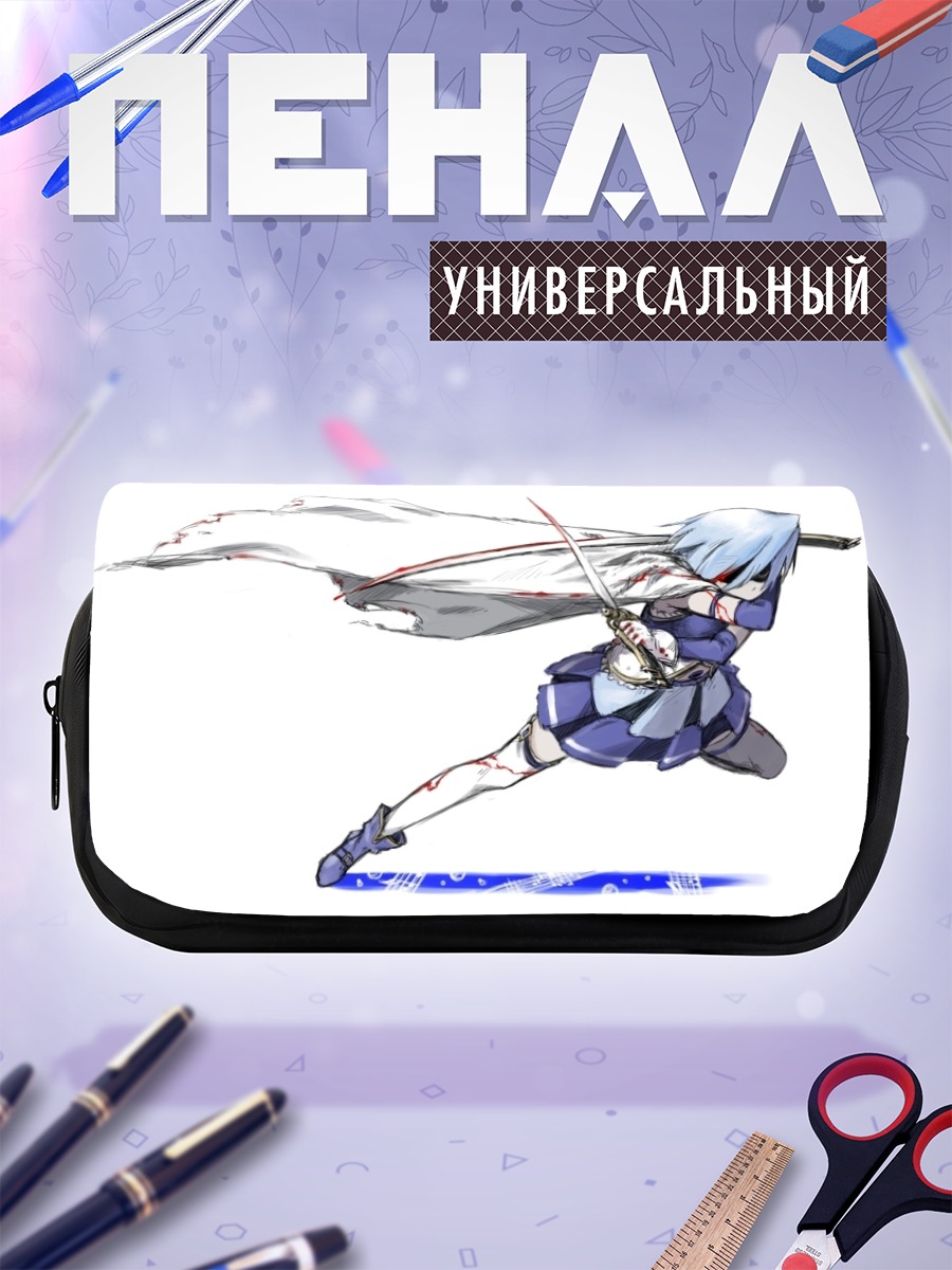 Пенал-косметичка Саяка Мики с мечом