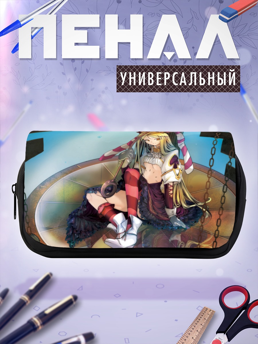 Пенал-косметичка Девушка с ушками
