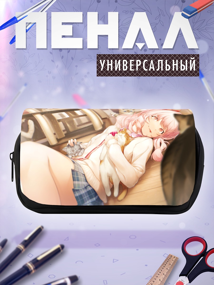 Пенал-косметичка Мизуки Акияма с котами