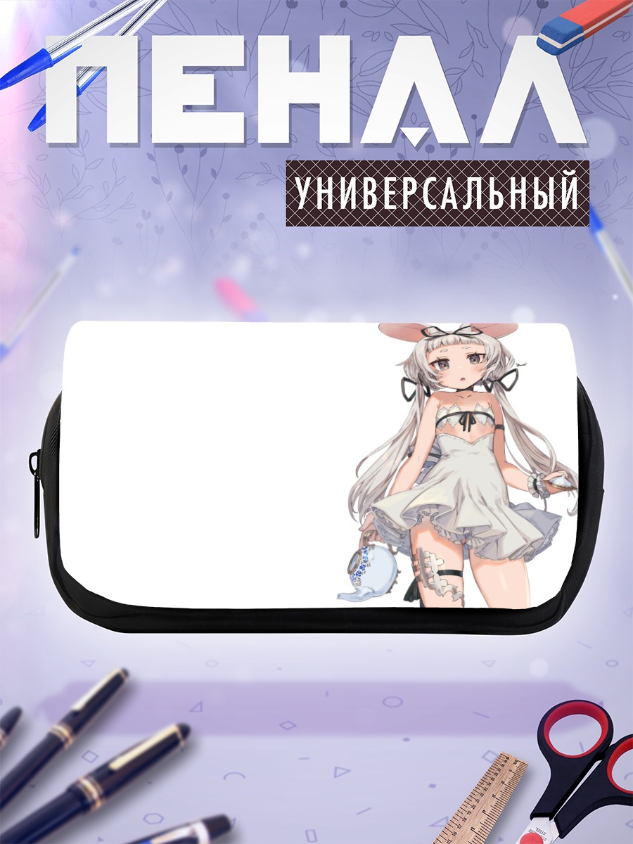 Пенал-косметичка Девочка с ушками