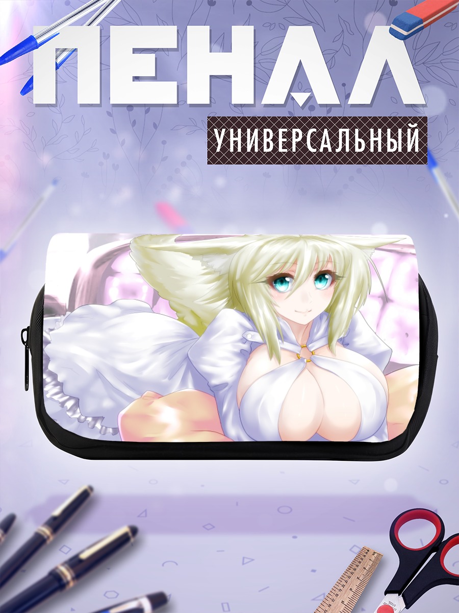 Пенал-косметичка Блондинка с ушками
